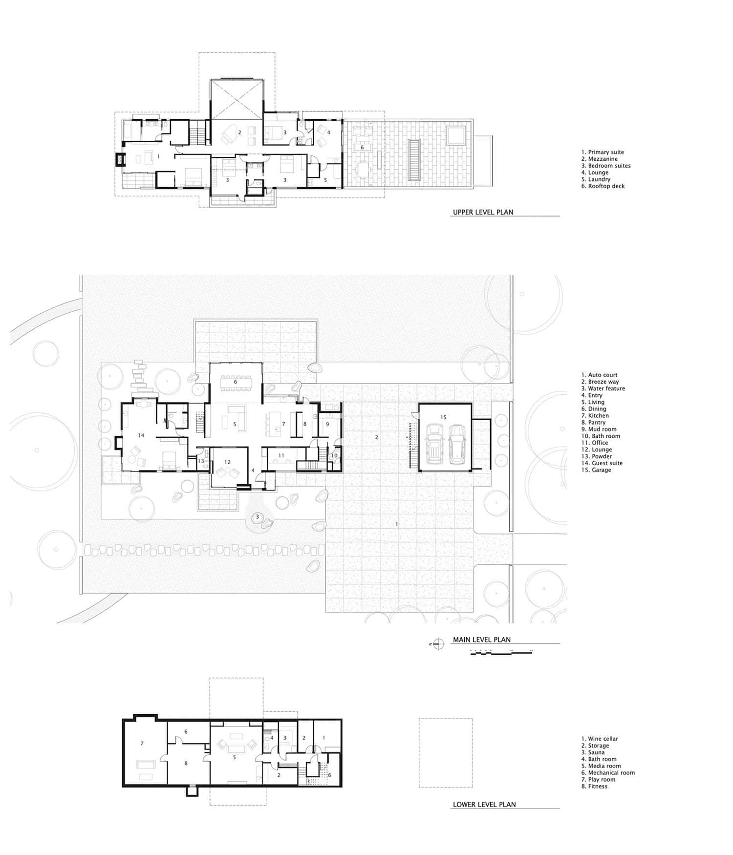 modern Oregon family home floor plan 