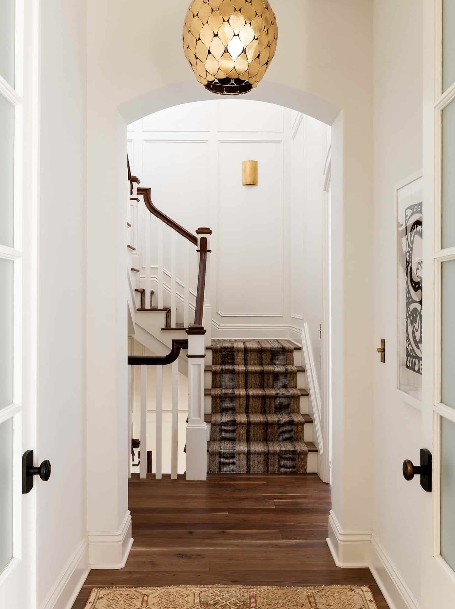 spanish colonial inspired staircase