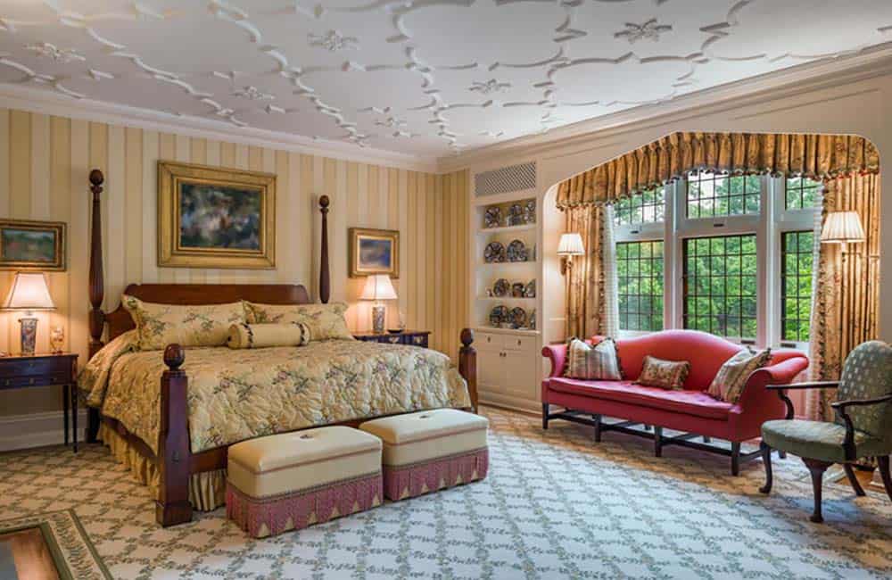 tudor style bedroom