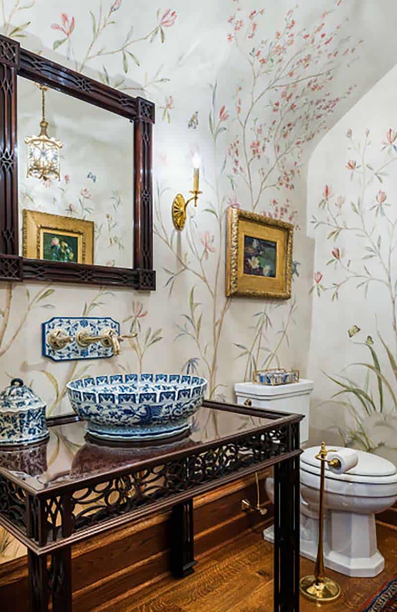 traditional style bathroom