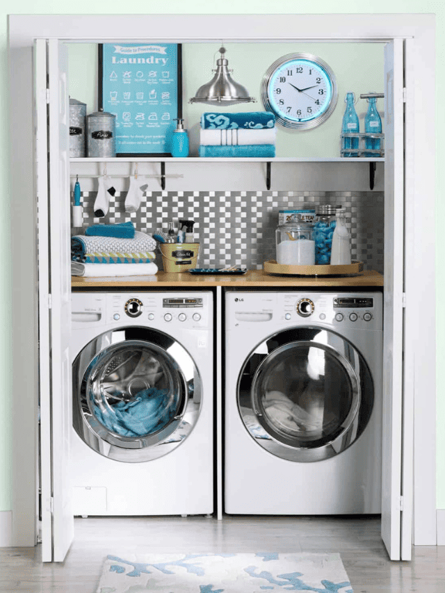 21 Practical Space-Saving Ideas For Your Tiny Laundry Room Story
