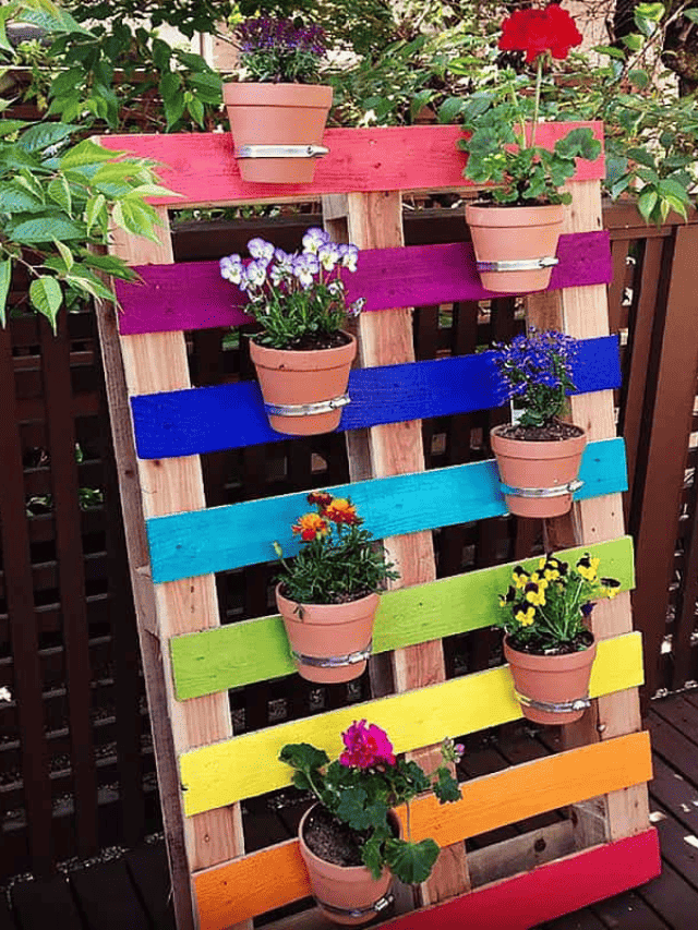 21 Spectacular Recycled Wood Pallet Garden Ideas To DIY Story