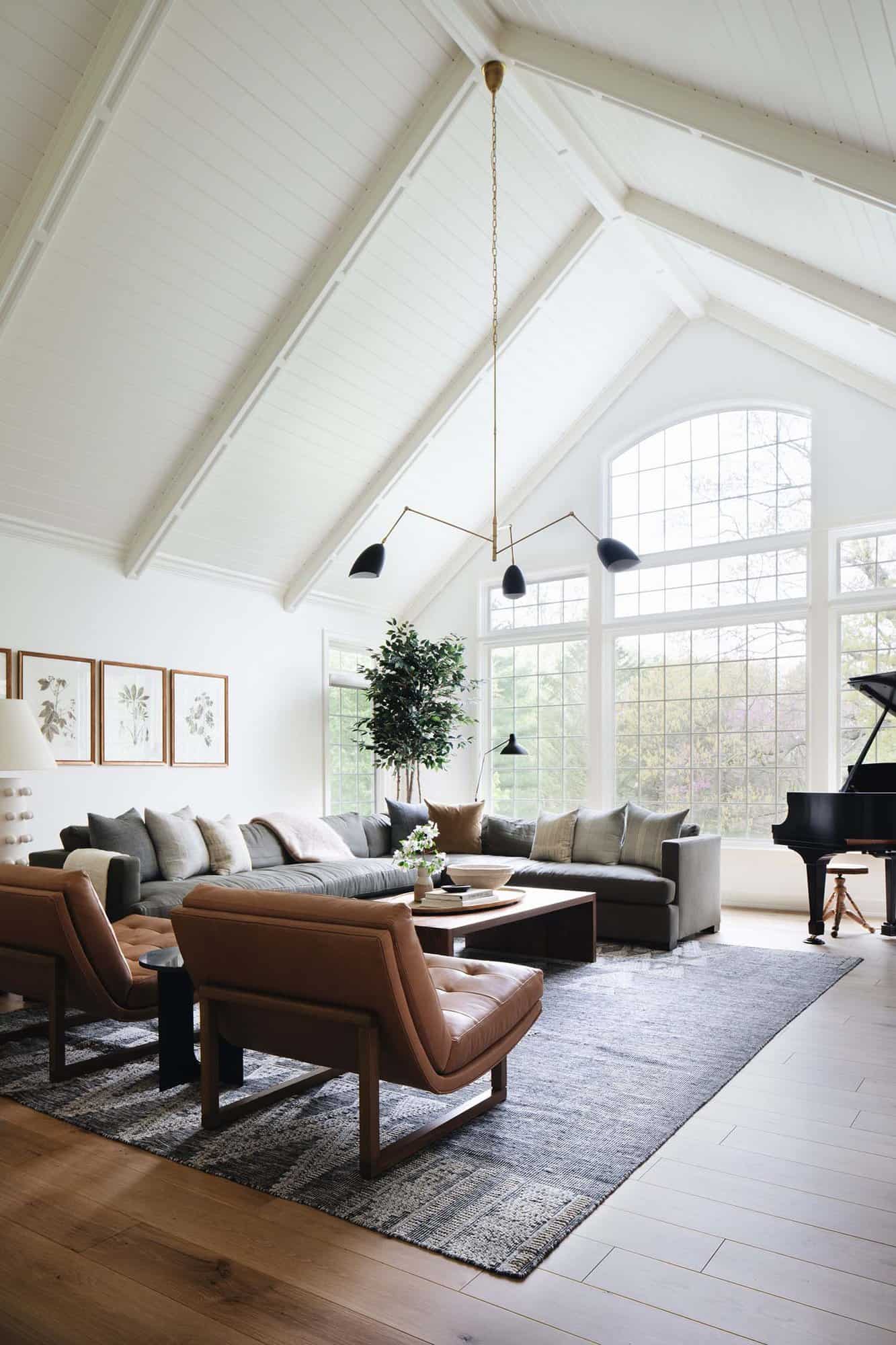 modern Scandinavian living room