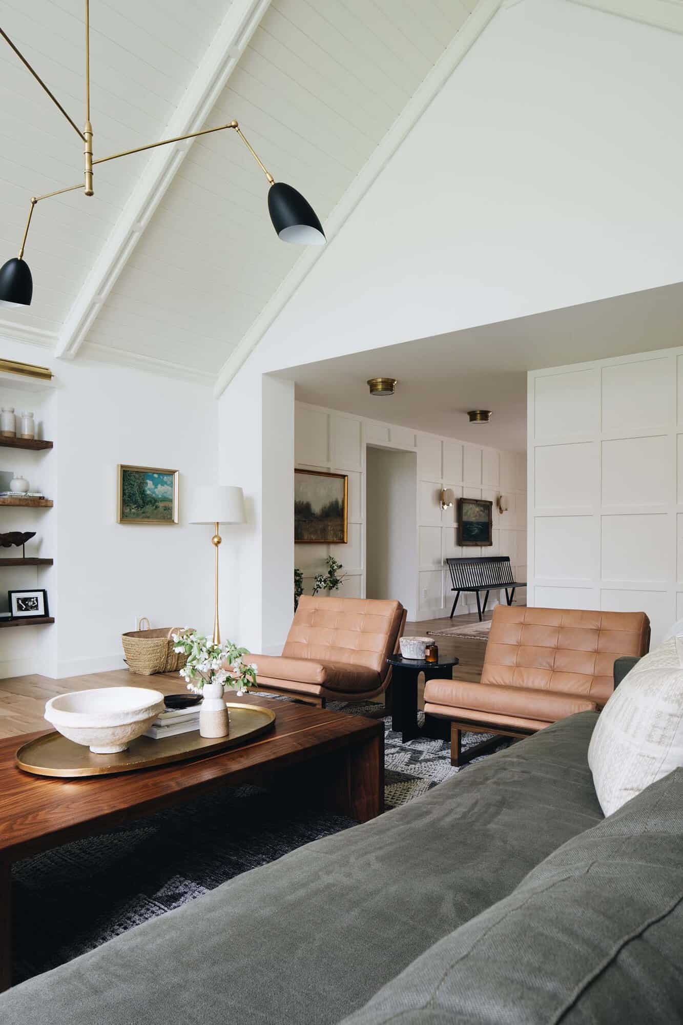 modern Scandinavian living room