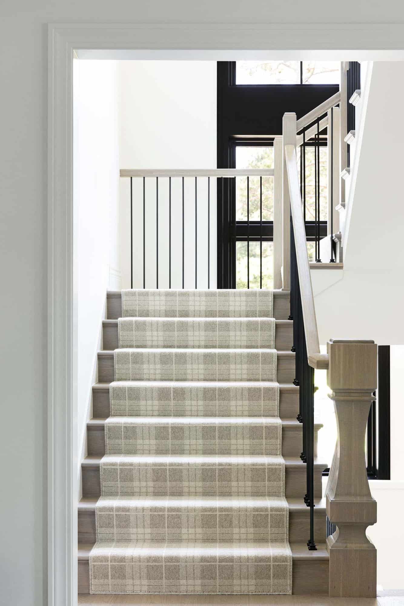 modern traditional staircase