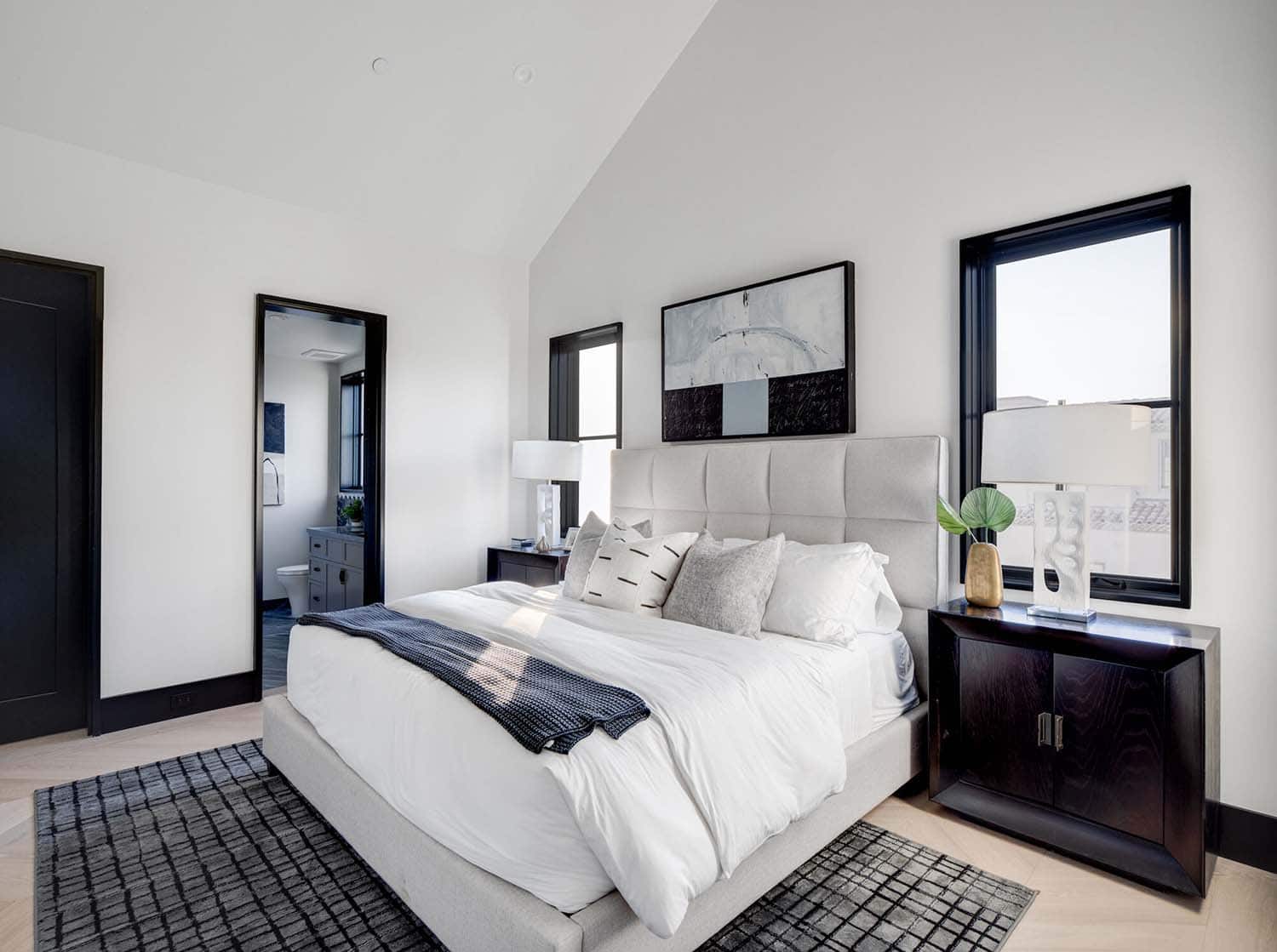 coastal contemporary bedroom