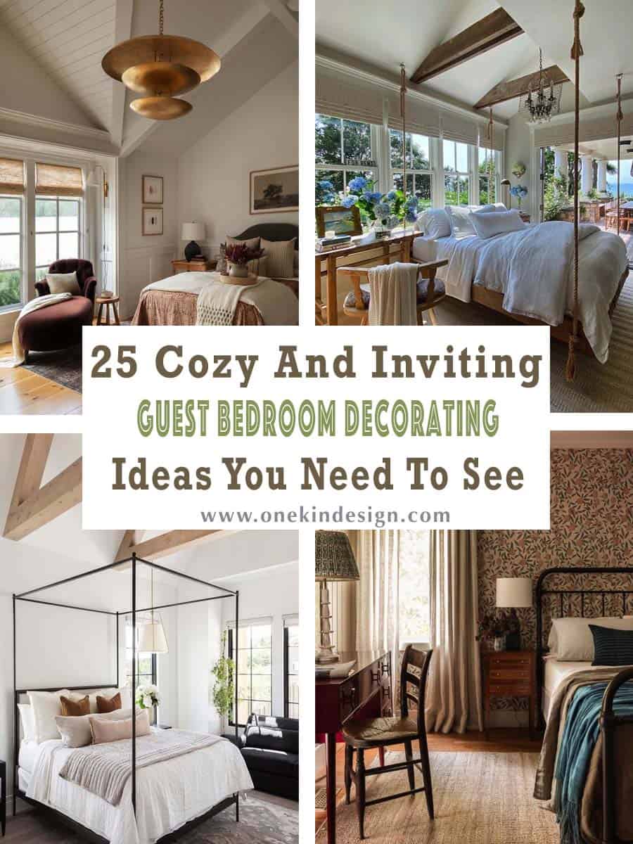 cozy and inviting guest bedroom decorating ideas