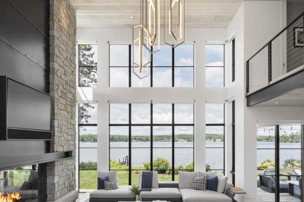 featured posts image for Tour this spectacular dream retreat on the shores of Lake Winnipesaukee