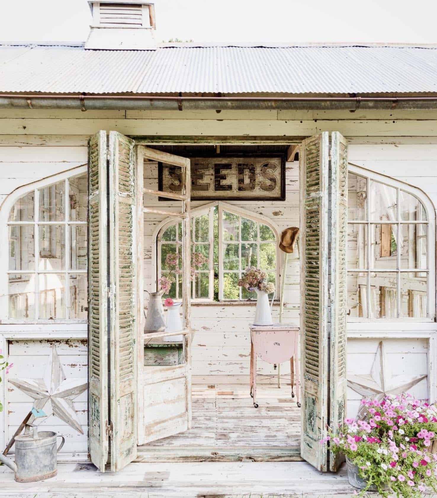 the flower shed greenhouse