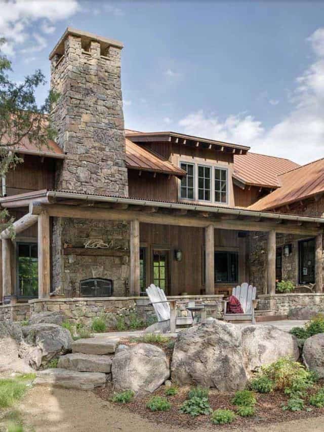 See a Mountain Rustic Dream Home in Paradise Valley, Montana Story