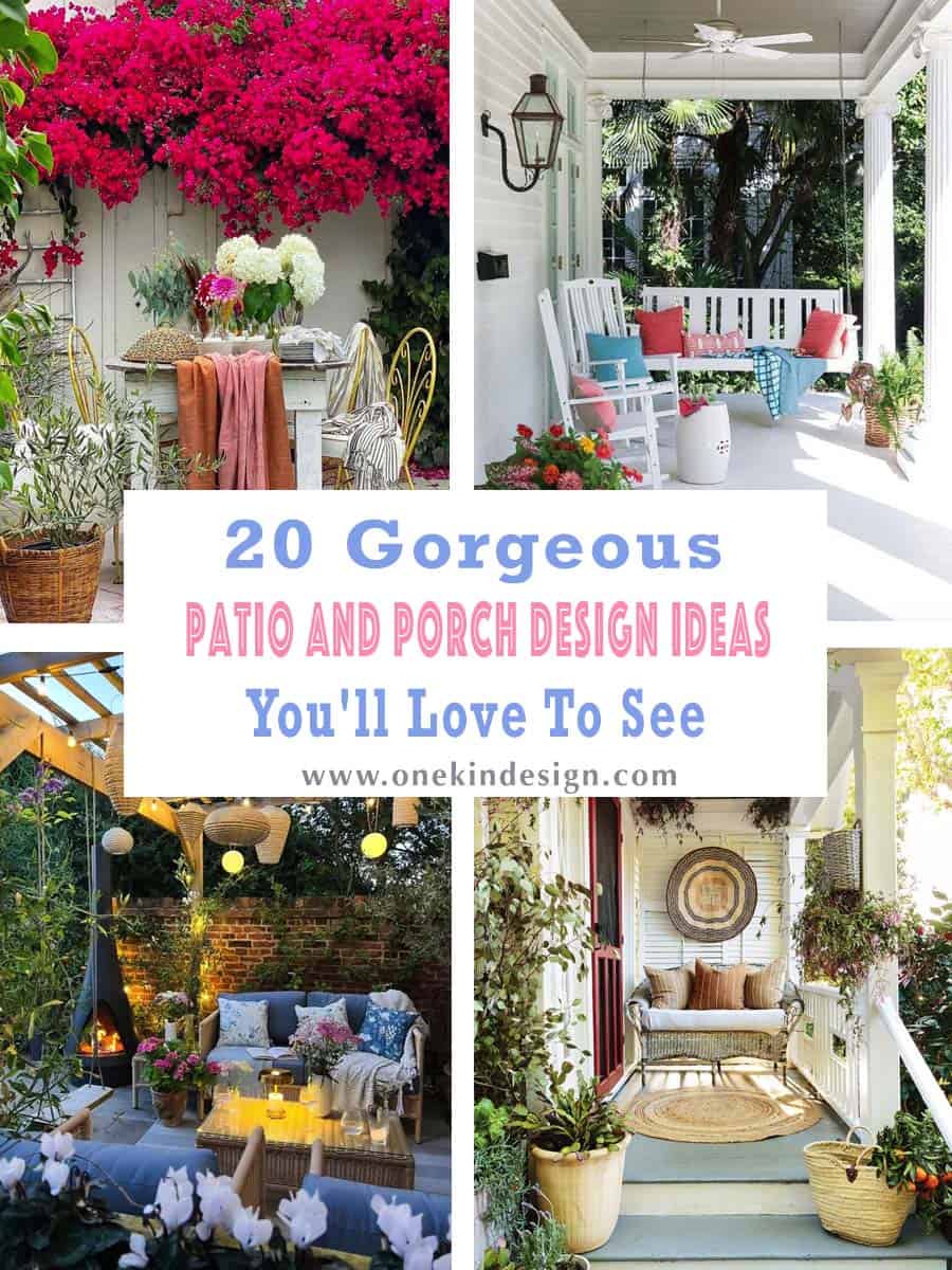 gorgeous outdoor patio and porch design ideas