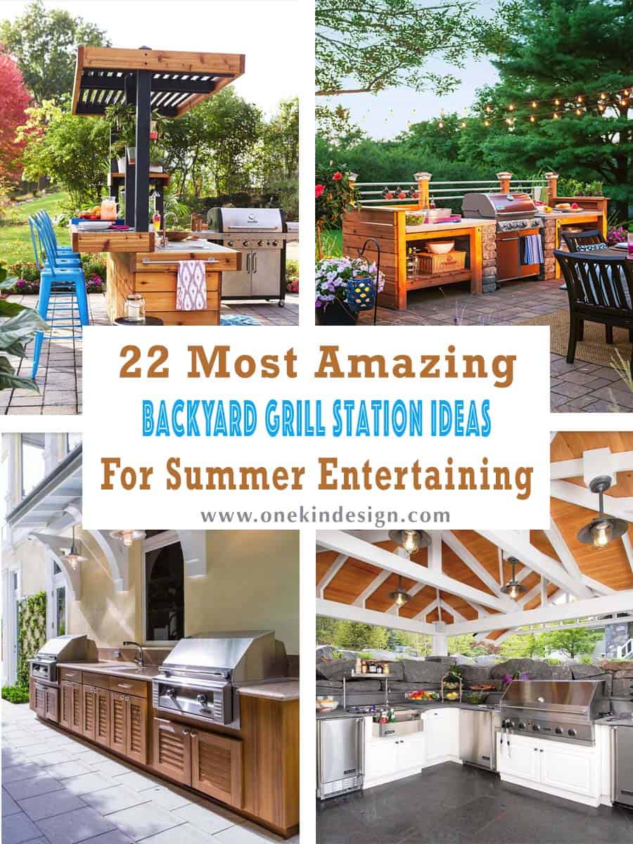 backyard grill station ideas