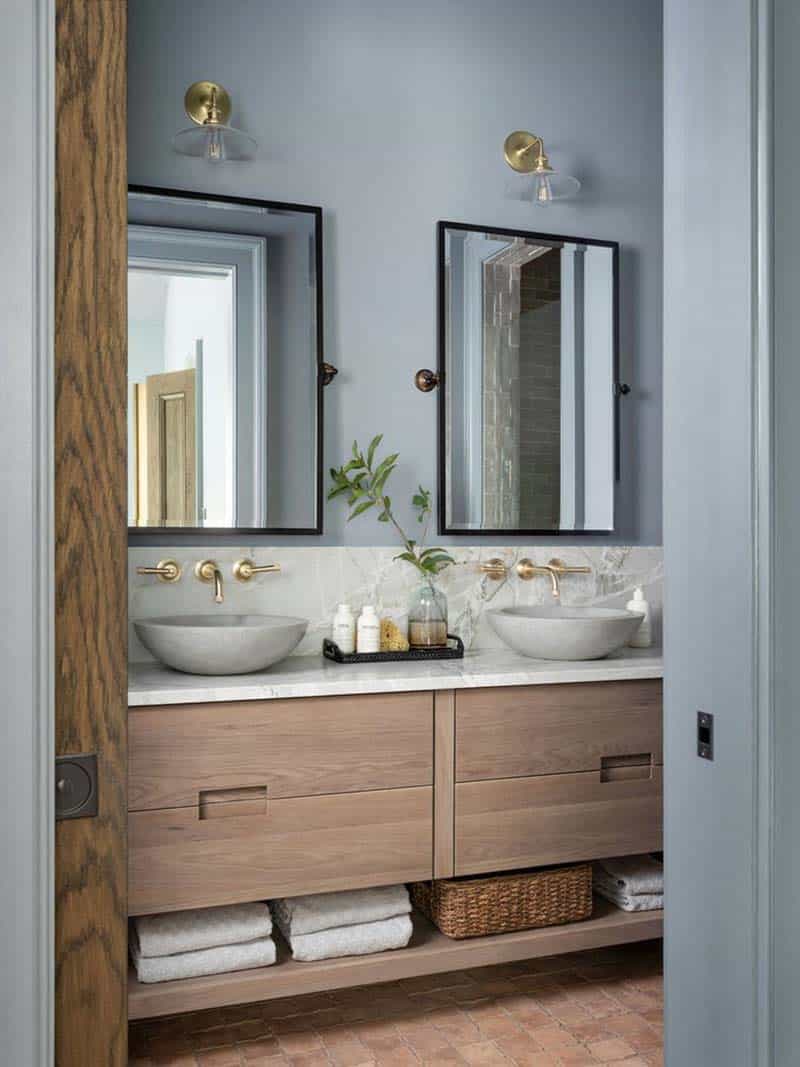contemporary bathroom vanity