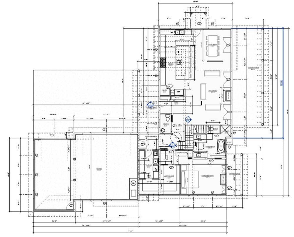 modern farmhouse floor plan