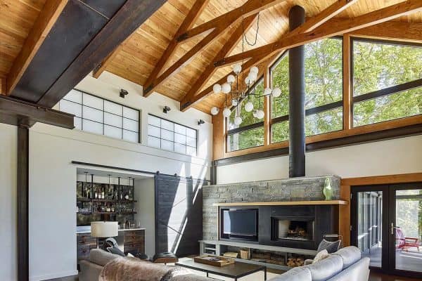 featured posts image for Inside a striking passive solar house nestled in the woods of Pennsylvania