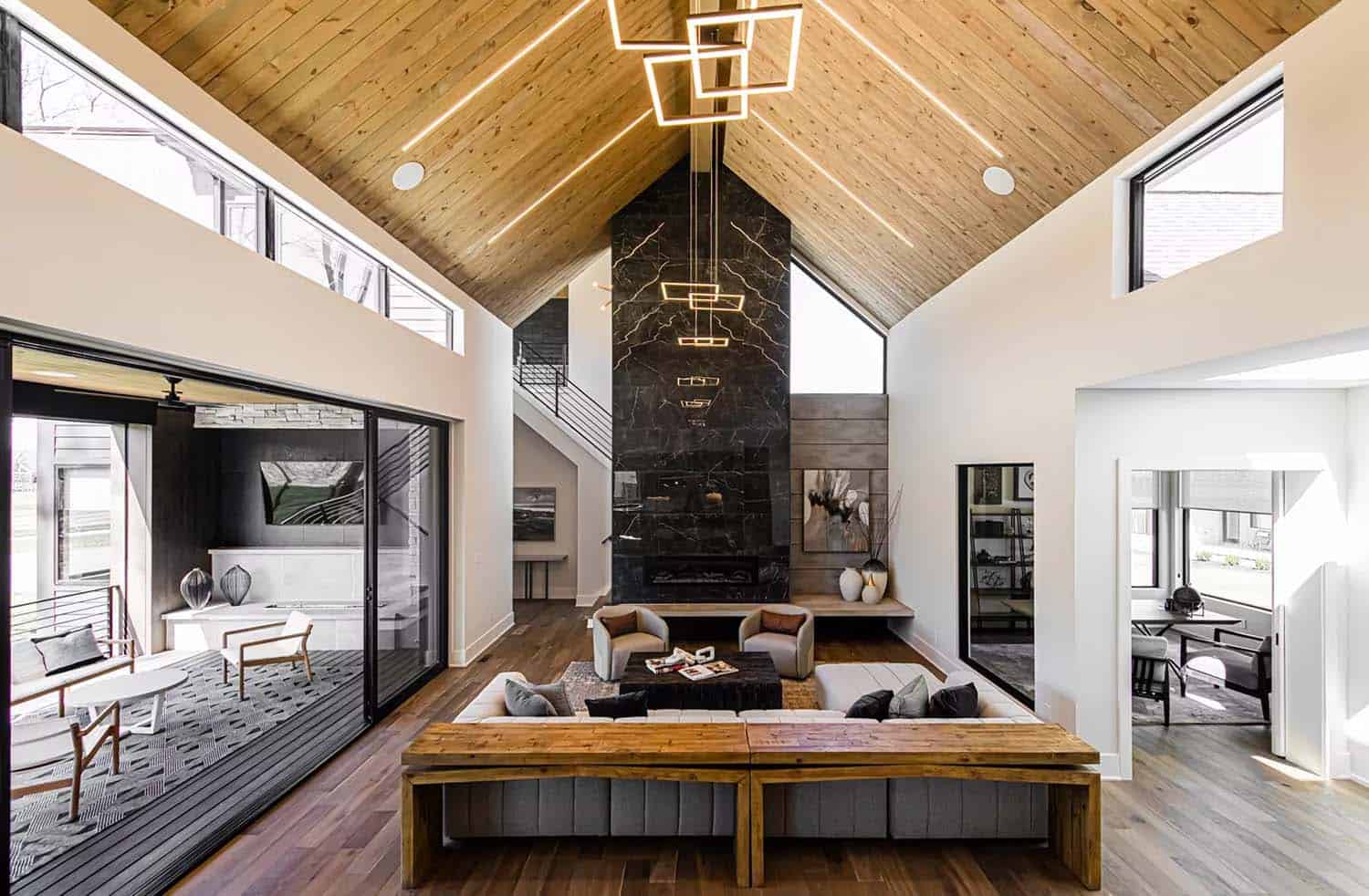 A spectacular Scandinavian modern home with hygge interiors in Indiana