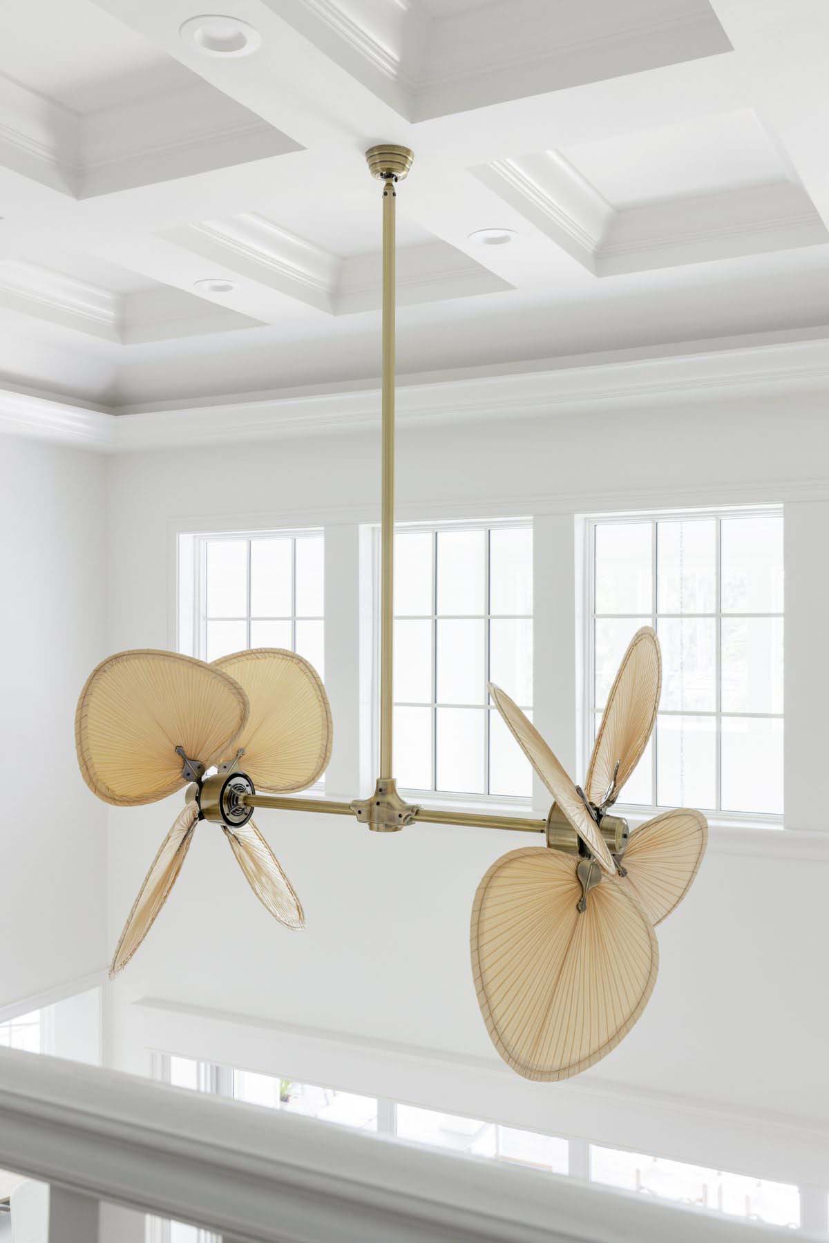 coastal style living room ceiling fan