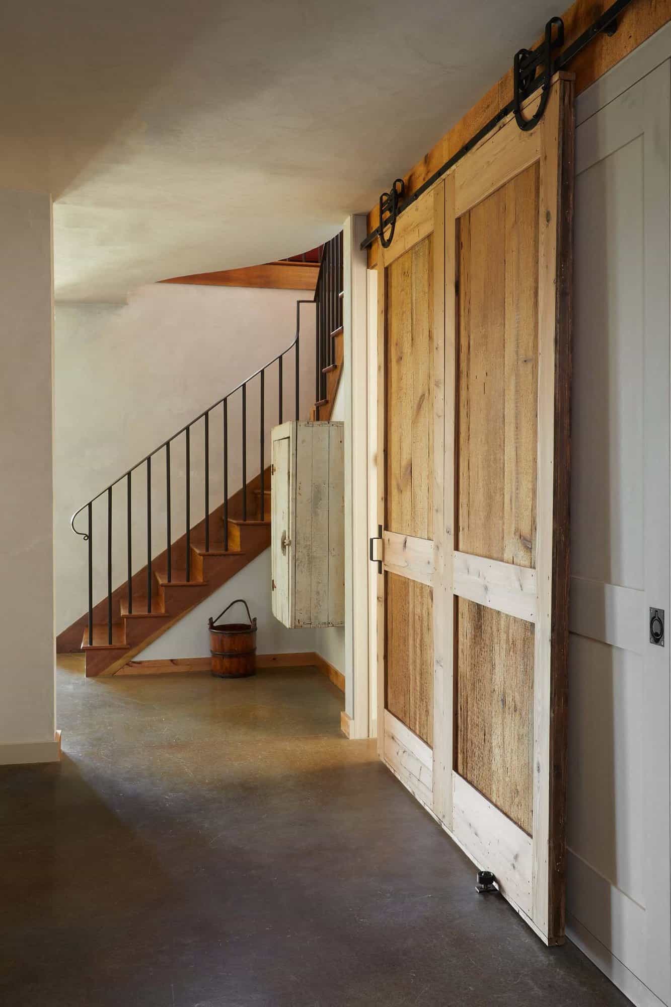 modern rustic custom sliding barn door