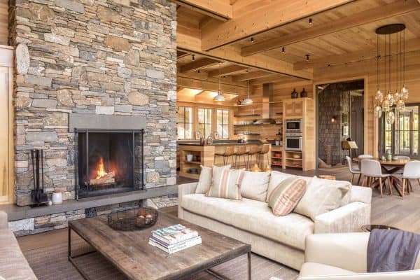 featured posts image for Amazing lakefront Berkshires retreat with warm and inviting living spaces