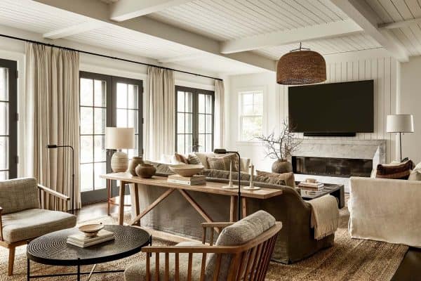featured posts image for This Westchester County home gets a warm makeover with beautiful neutrals